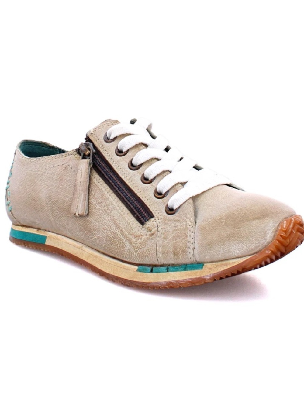 Bed/Stu Roan Maudt Leather Sneakers With Zipper Woman’s Size 8 — image 2 of 8